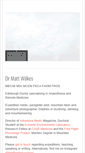 Mobile Screenshot of mattwilkes.com
